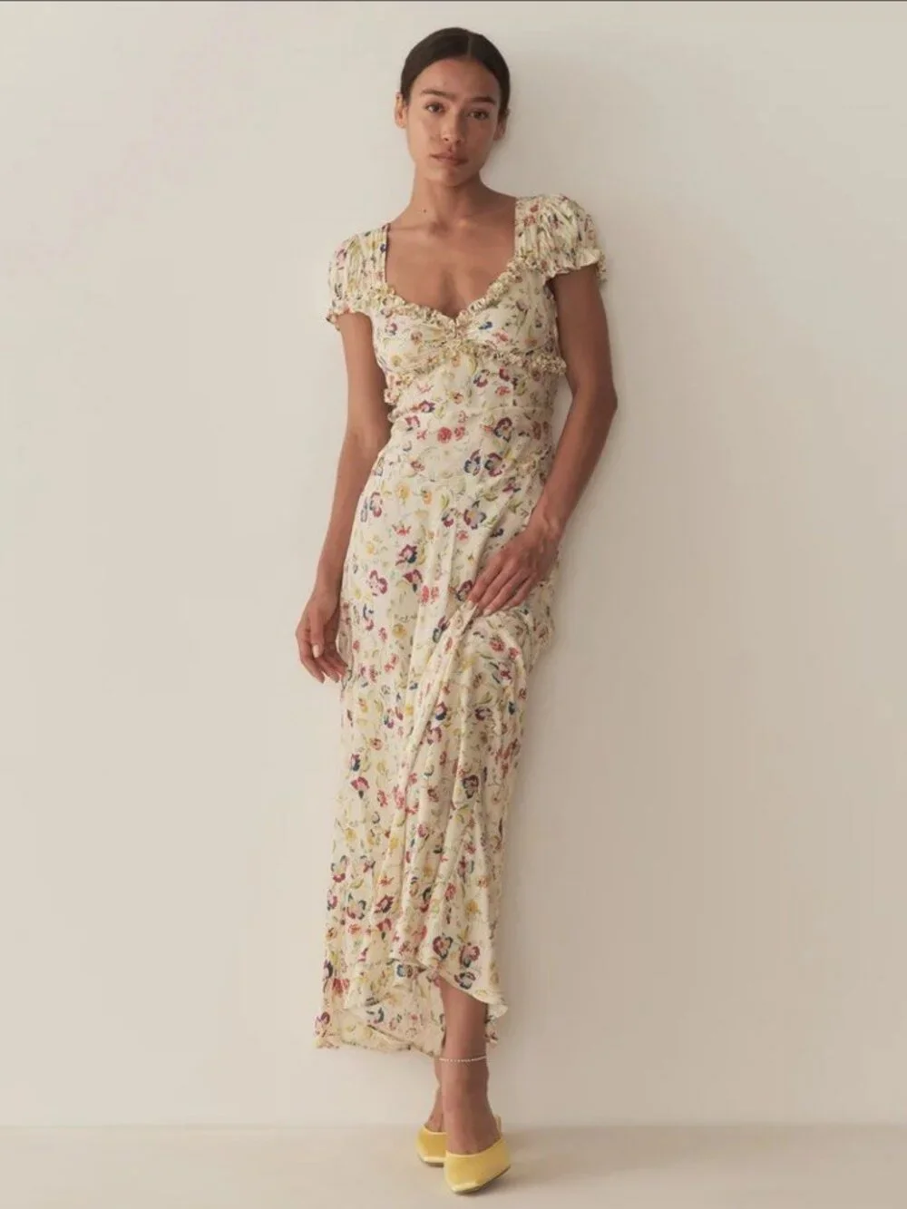NWT Doen Valerine Dress Windswept Blooms - Picture 2 of 10